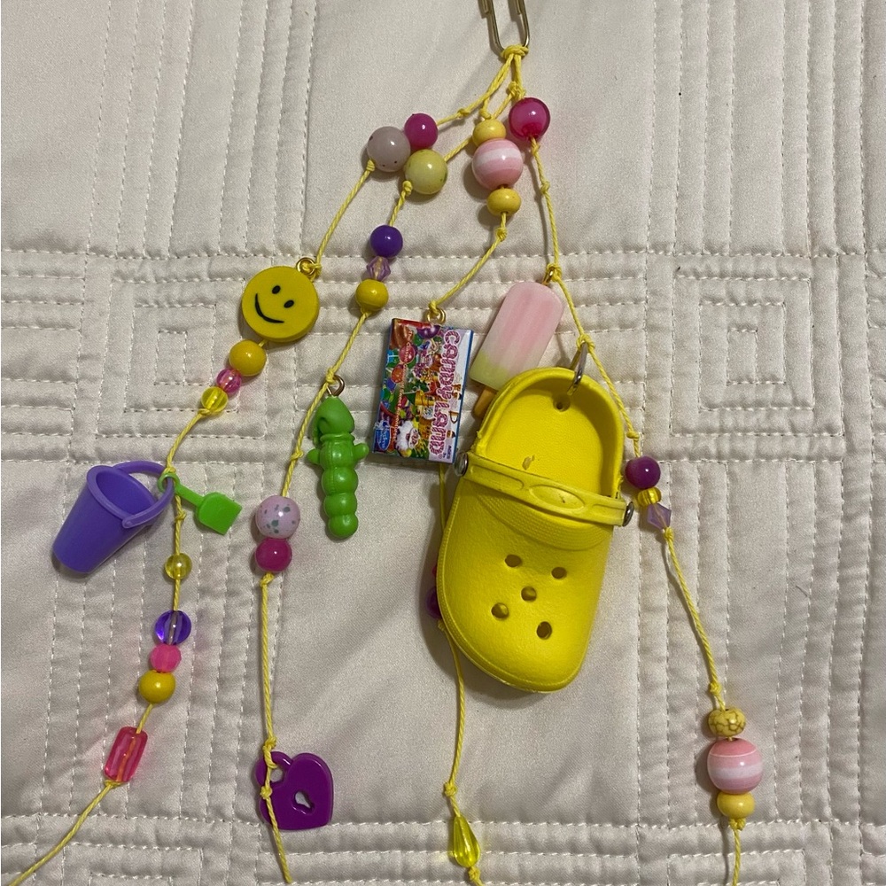 Book/ journal tassel some mini brands and other fun charms
